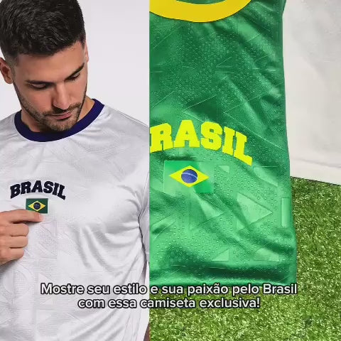 Se você busca camisetas femininas do Brasil para a Copa do Mundo de 2026, você está no lugar certo! trabalhamos com camisetas para sua família toda, com tecido premium, camisetas bordadas e de alta qualidade. Entrega garantida e troca fácil.